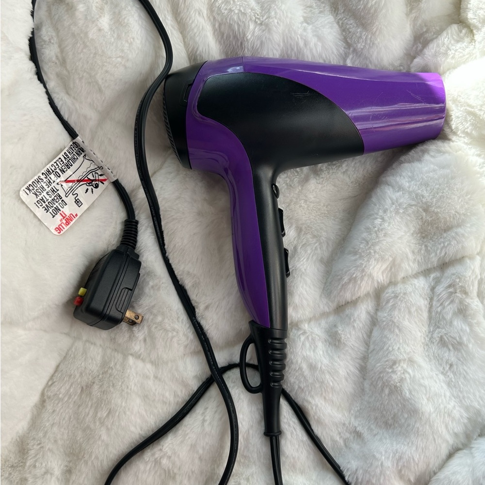Remington Purple and Black Hair Dryer